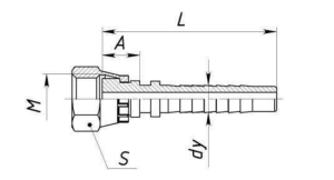 Фітинг  DKM F1218C
