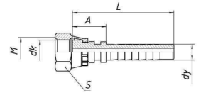 Фітинг  DKR F20.34C