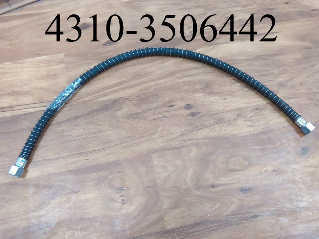 Шланг гальмівний задніх коліс КАМАЗ (у пружині) 4310-3506442