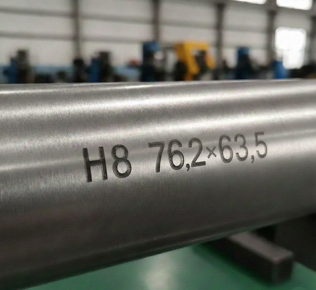 Труба хонінгована Н8 ST52 76,2 x 63,5